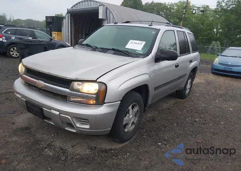 2005 Chevrolet Trailblazer Ls z USA, uszkodzony, nr VIN 1GNDT13S852169584